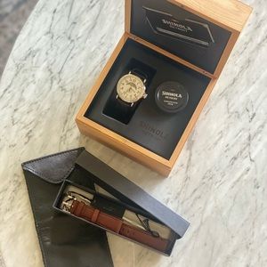 Shinola Runwell Moon Phase Watch 36MM